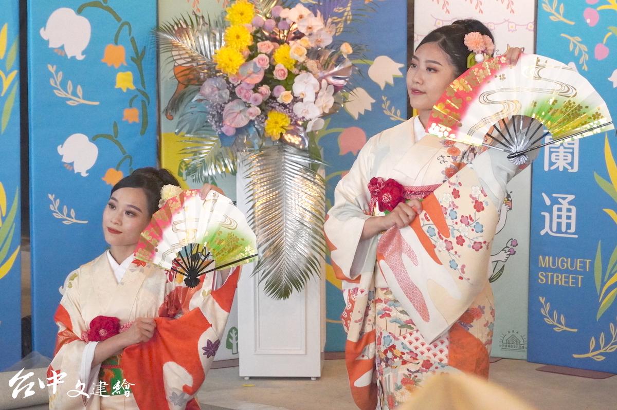 西川淑敏日本舞踊知家將在 2021 年 10 月 23 日下午一點半到五點的中山路與繼光街舞台演出。（攝影：謝平平）