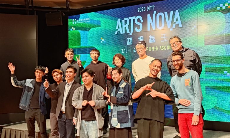 2023 「NTT Arts NOVA 藝想春天」系列節目大合照(圖:台中文建繪)