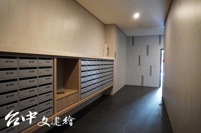 南屯精科社宅收信區。(攝影:謝平平)
