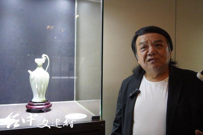 陶藝家何志隆(攝影:謝平平)