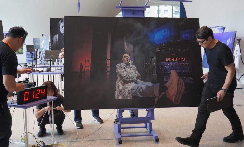 「技術劇場人攝影展」在台中歌劇院展出。(攝影:謝平平)