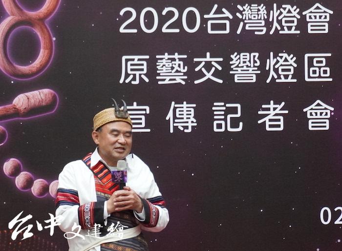 台中市原民會主委林益陸(攝影:謝平平)