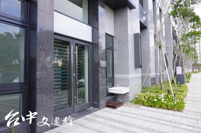 南屯精科社宅一樓店面設為公立托嬰中心。(攝影:謝平平)