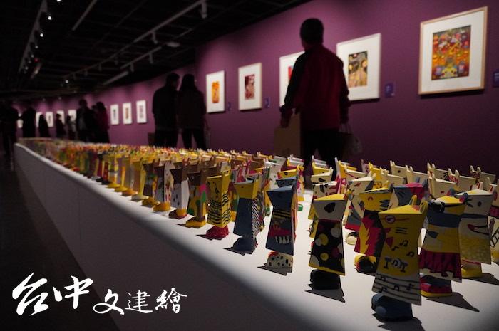 學學文化創意基金會也受邀舉辦「感動鼠｜兒童暨青少年彩繪 國美特展」（攝影：謝平平）