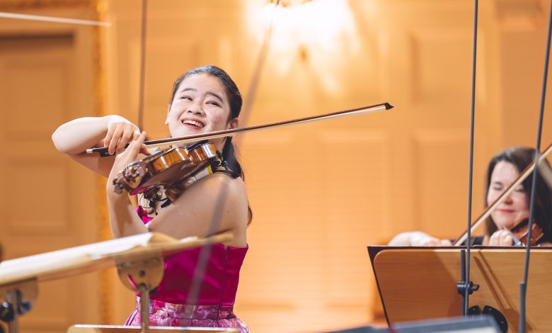 前田妃奈（Hina Maeda）為第 16 屆維尼奧夫斯基國際小提琴大賽金獎。（圖：主辦單位）