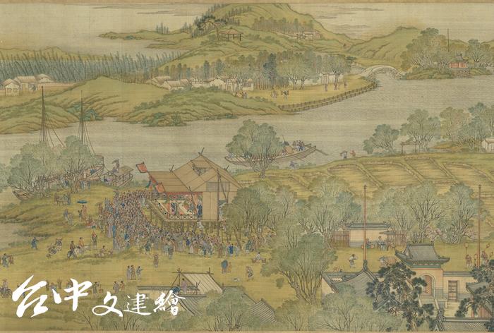 清院本清明上河圖 (局部) (圖:國立故宮博物院)