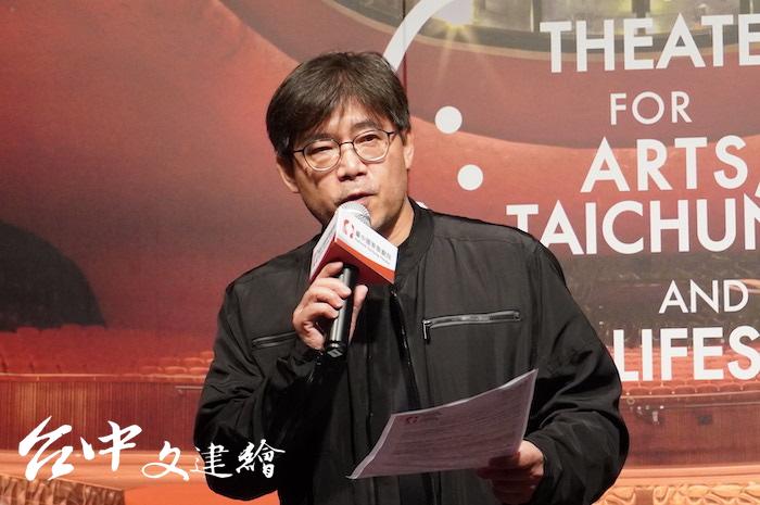 台中歌劇院副總監李忠俊。(攝影:謝平平)