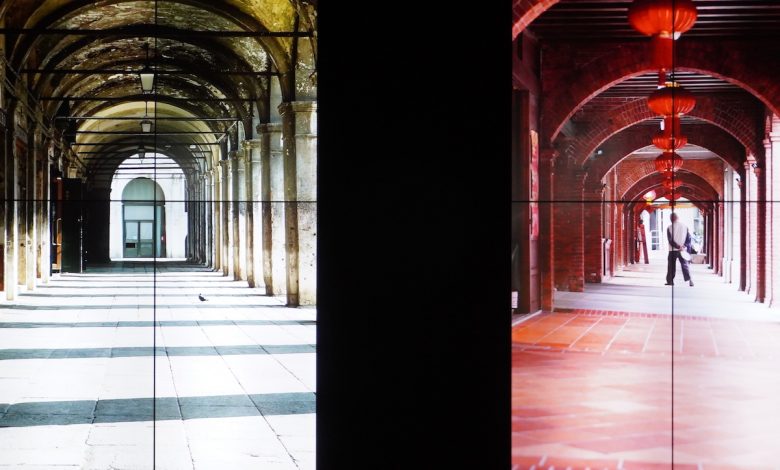 Luca Bonaccorsi 與藍皓倫「9663」展覽現場。(攝影:謝平平)