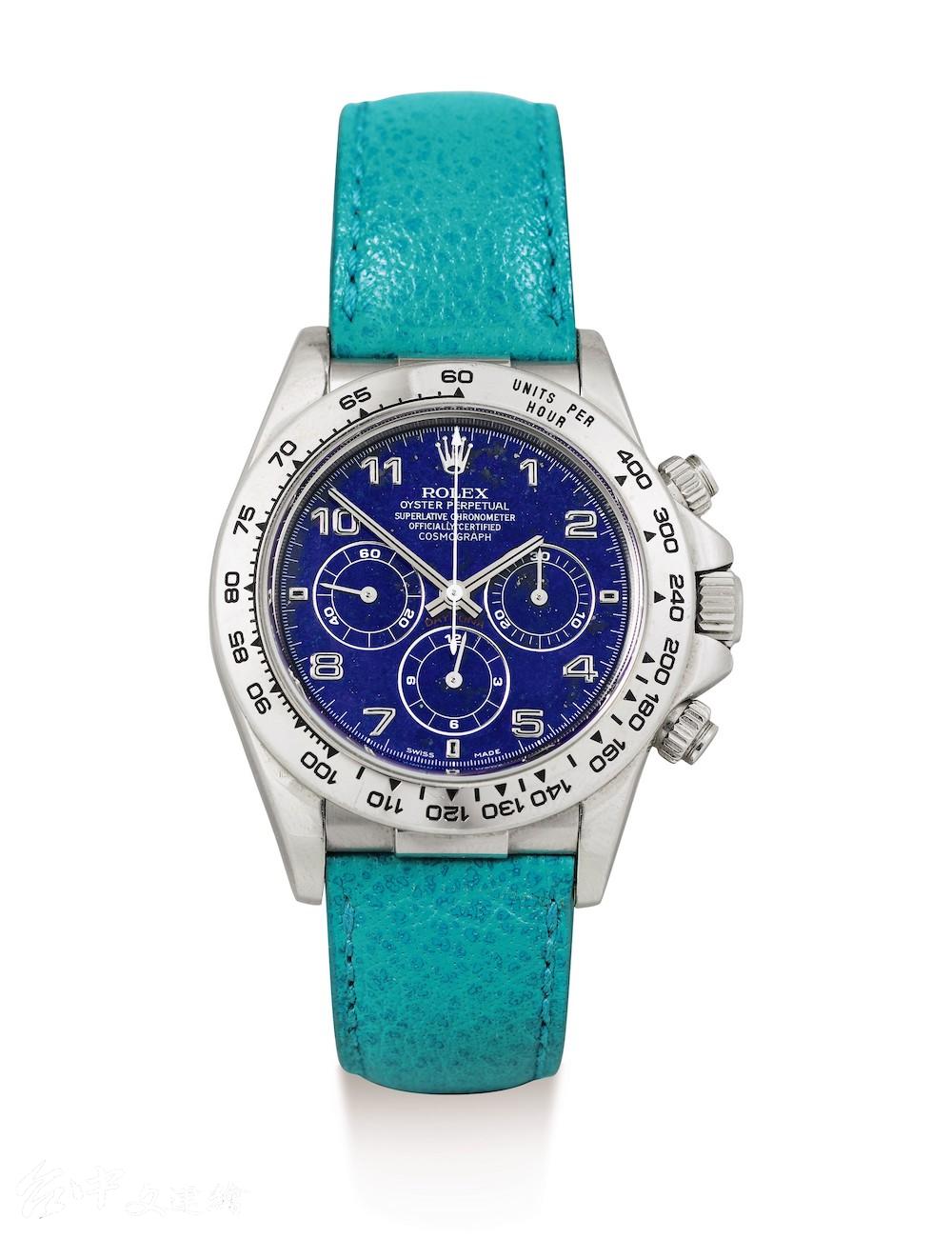 勞力士「錶王」Daytona Ref. 16516是蘇富比2020春拍最高成交價腕表,也同時刷新Daytona的過往拍賣紀錄。(圖:業者提供)