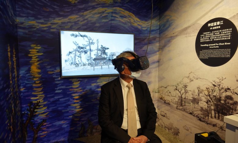 「神遊富春江 VR」(圖:台中市港區藝術中心)