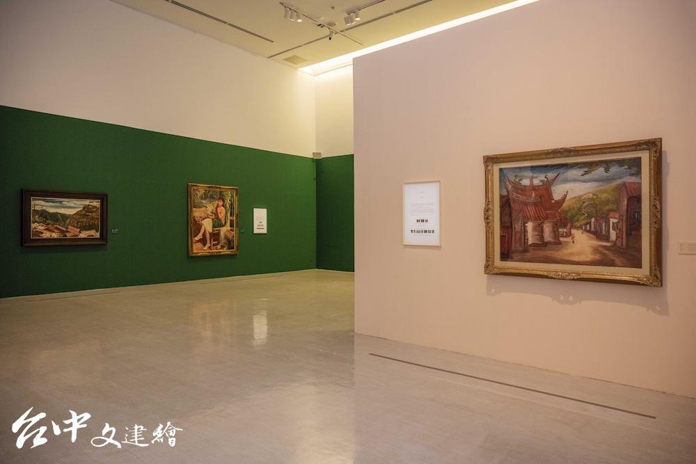 國美館「經典再現─台府展現存作品特展」分為西洋畫部、東洋畫部。（圖：國美館）